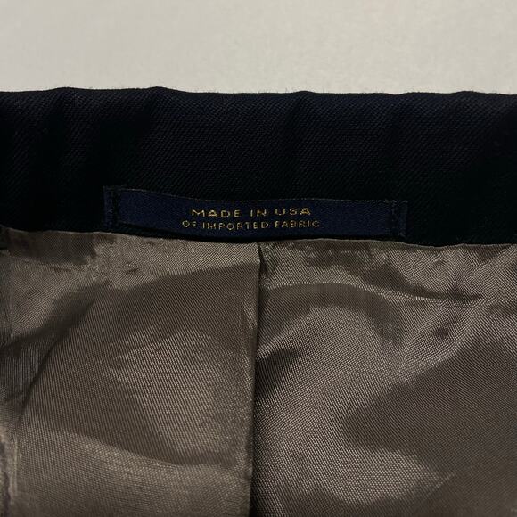 Nordstrom Blazer Jacket Sport Coat Suit Gold Hart Schaffner Marx Black 50XLG EUC - Picture 12 of 16